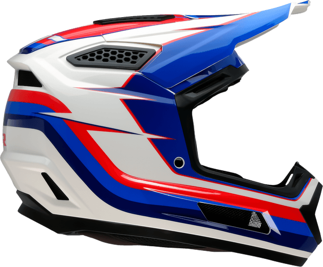 Z1R 0110-9722 Dirt Maxx Helmet - Vortex - Red/White/Blue - Small — image 4 of 4