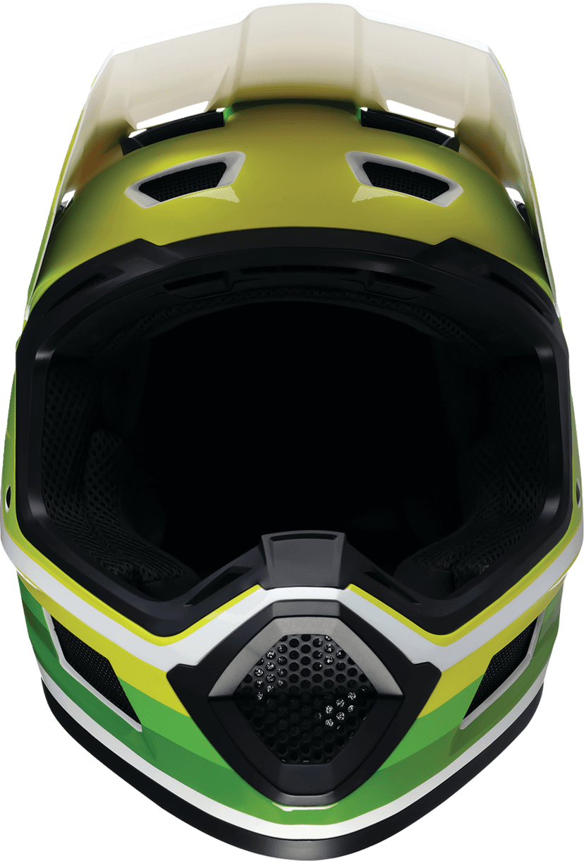 Z1R 0110-9736 Dirt Maxx Helmet - Vortex - White/Green - 4XL — image 4 of 4