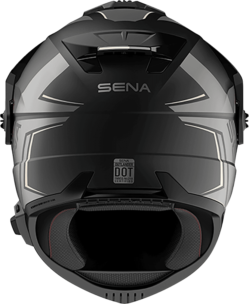 SENA 0110-9878 Outlander Helmet - Matte Black - XL — image 6 of 6