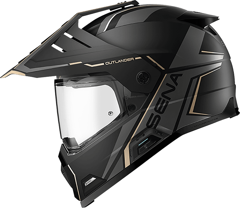 SENA 0110-9879 Outlander Helmet - Matte Black - 2XL — image 5 of 6