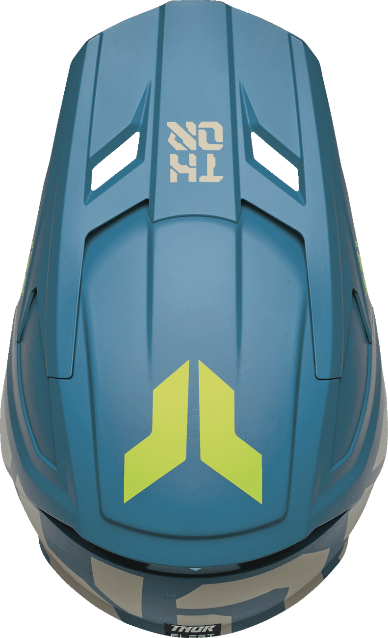 THOR 0111-1680 Youth Fleet Helmet - Forge - Blue - Small — image 5 of 5