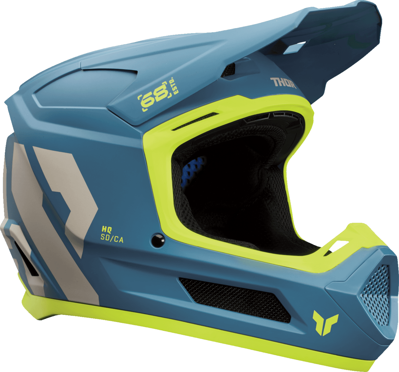 THOR 0111-1680 Youth Fleet Helmet - Forge - Blue - Small