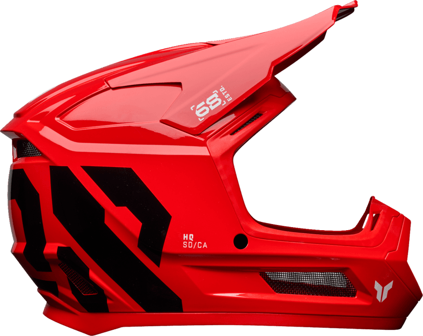 THOR 0111-1683 Youth Fleet Helmet - Forge - Red - Small — image 2 of 5