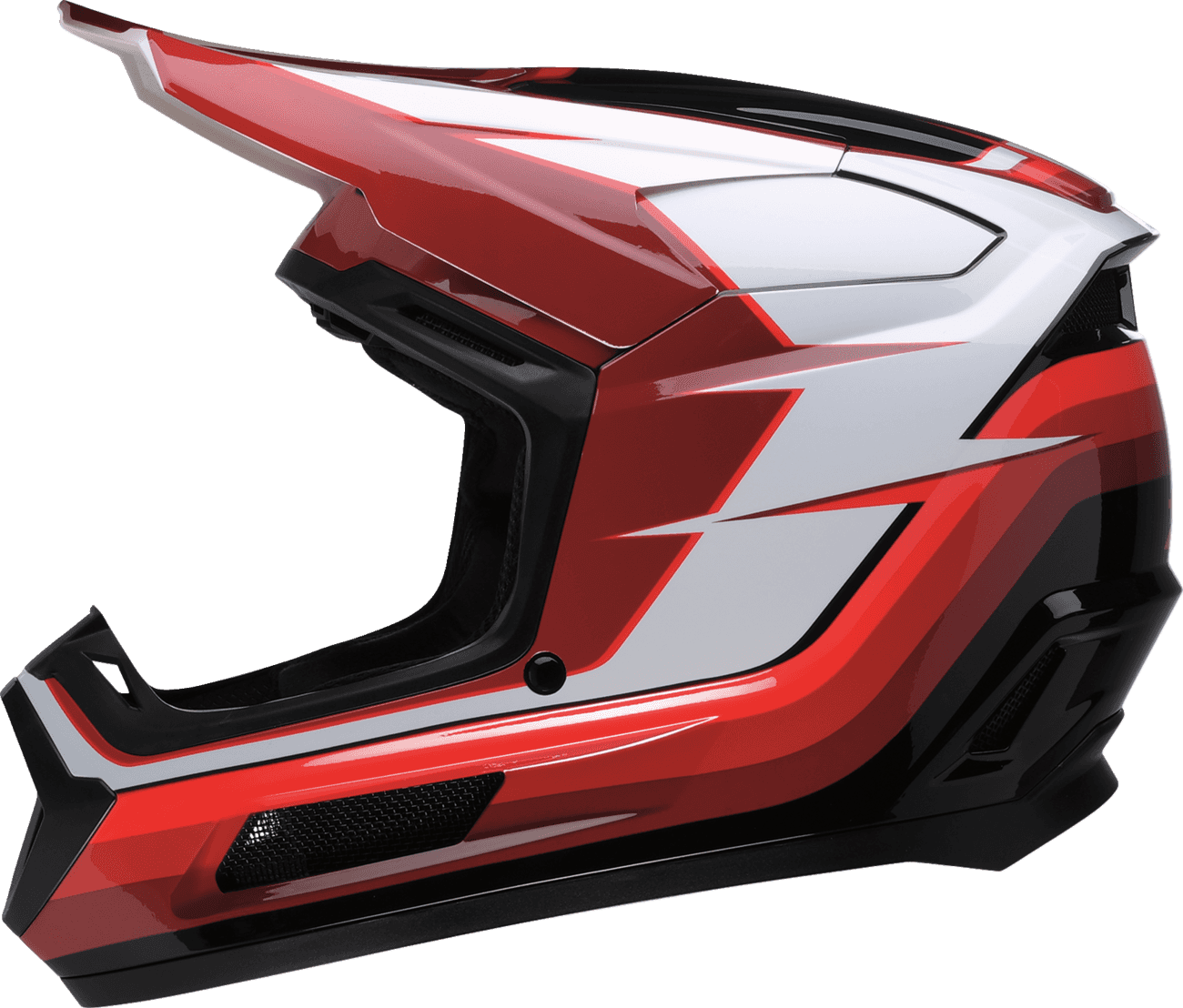 Z1R 0111-1719 Youth Dirt Maxx Helmet - Vortex - Red/White - Large