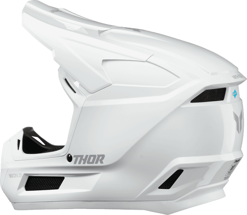THOR 01111758 Youth Fleet Helmet - Whiteout - Gloss White - Large — image 3 of 4