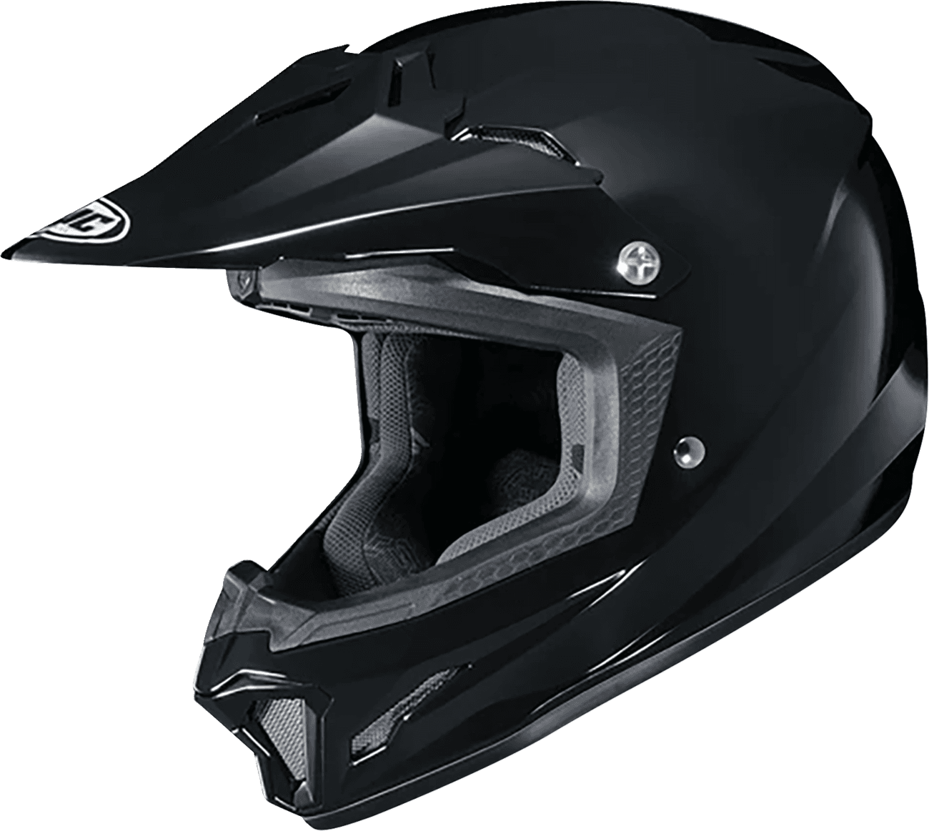 HJC 0111-1780 Youth CL-XY II Helmet - Solid - Black - Medium