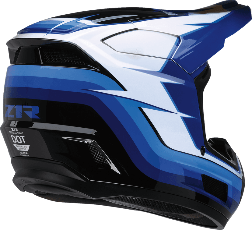 Z1R 01111879 Youth Dirt Maxx - Vortex - Blue/White - Medium — image 4 of 4