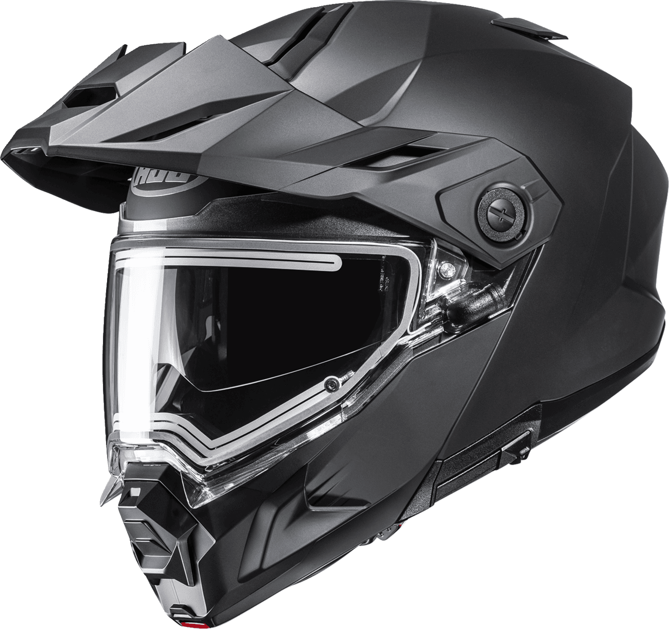 HJC 0120-0918 i80 Modular Snow Helmet - Electric - Solid - Semi-Flat Black - 3XL