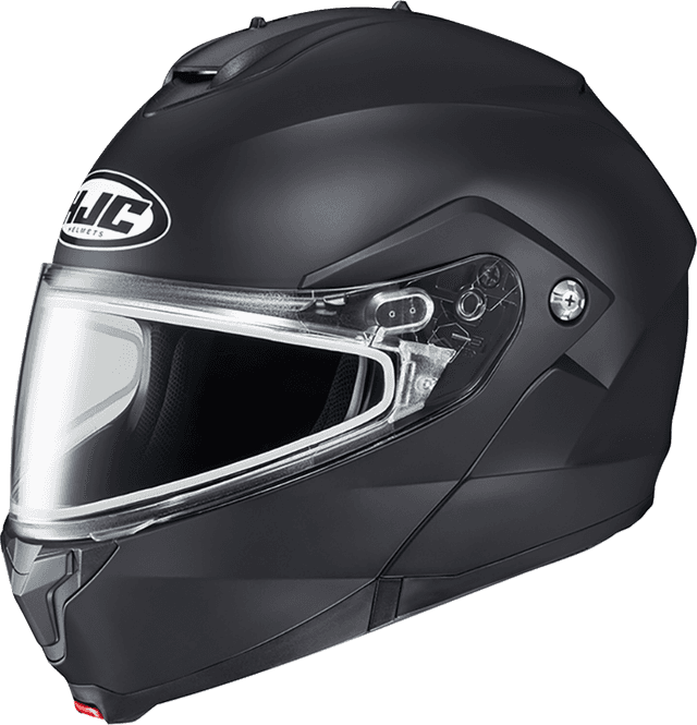HJC 0120-0956 C91 Modular Snow Helmet - Dual Pane - Solid - Semi-Flat Black - Large