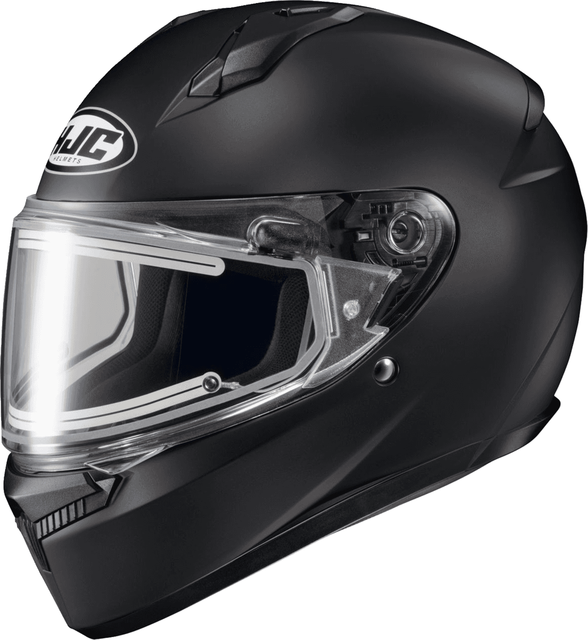 HJC 0120-0976 C10 Snow Helmet - Electric - Solid - Semi-Flat Black - XS
