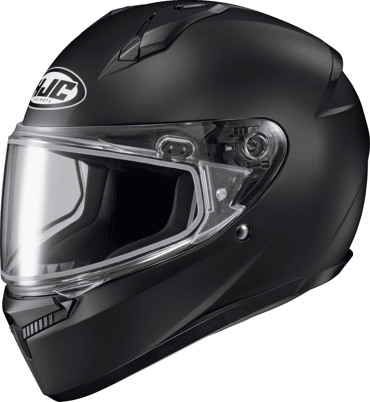 HJC 0120-0990 C10 Snow Helmet - Solid - Dual Pane - Semi-Flat Black - Medium
