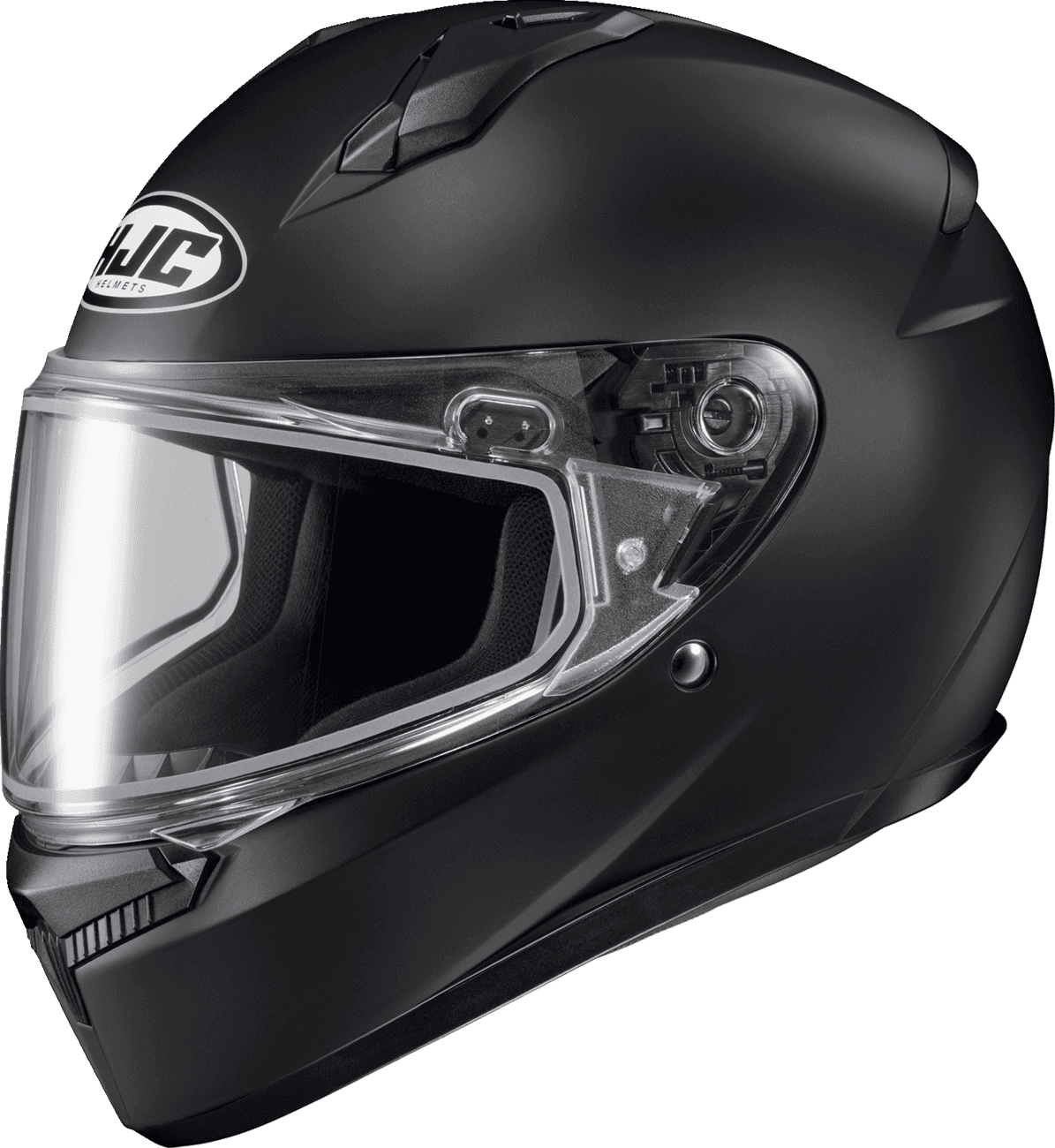 HJC 0120-0992 C10 Snow Helmet - Solid - Dual Pane - Semi-Flat Black - XL