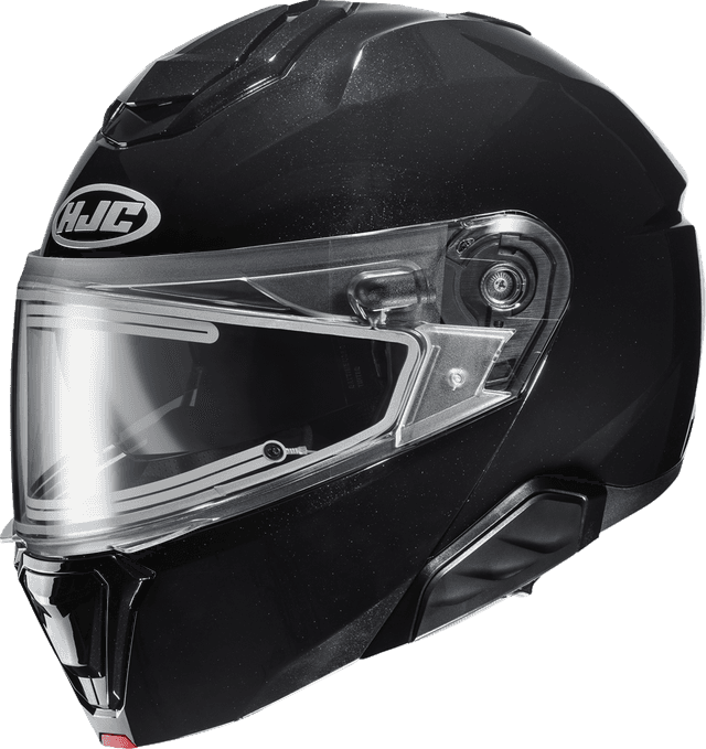 HJC 0120-1000 i91 Modular Snow Helmet - Electric - Solid - Black - 3XL