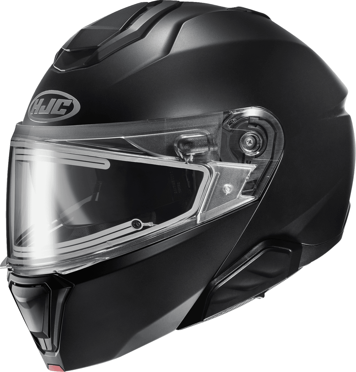 HJC 0120-1010 i91 Modular Snow Helmet - Electric - Solid - Semi-Flat Black - 5XL