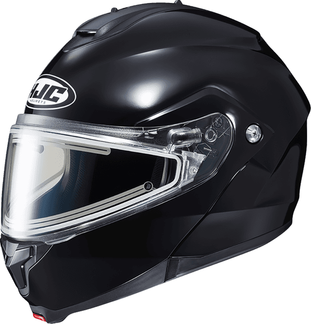 HJC 01201124 C91 Modular Snow Helmet - Dual Pane - Electric - Solid - Black - XS