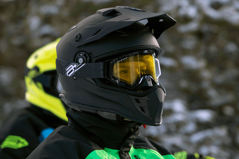 Z1R 0121-1143 Range Snow Helmet - Dual Pane - Flat Black - XS — image 3 of 3