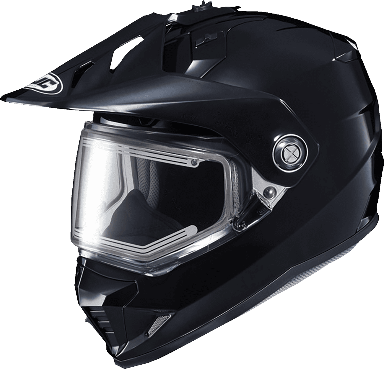 HJC 0121-1472 DS-X1 Snow Helmet - Electric - Solid - Black - 2XL