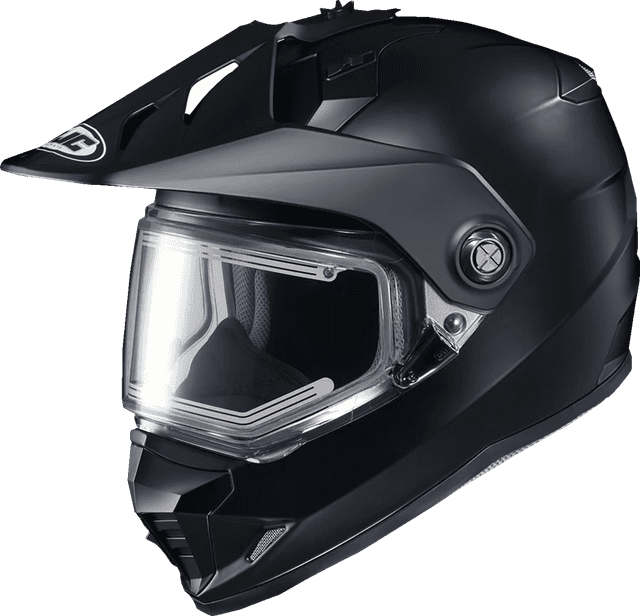 HJC 0121-1473 DS-X1 Snow Helmet - Electric - Solid - Semi-Flat Black - Medium