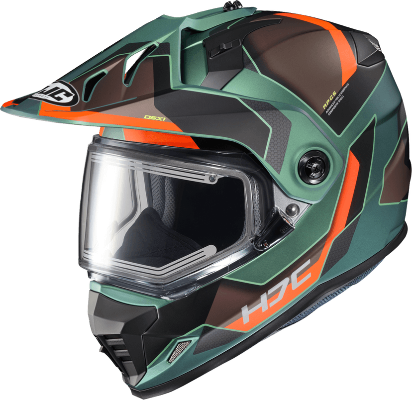 HJC 0121-1477 DS-X1 Snow Helmet - Electric - Synergy - MC47SF - Medium