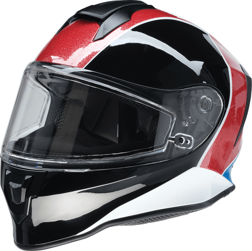 Z1R 0122-0129 Youth Warrant 2.0 Snow Helmet - Fresh Pow - Red/White/Blue - Medium — image 1 of 6