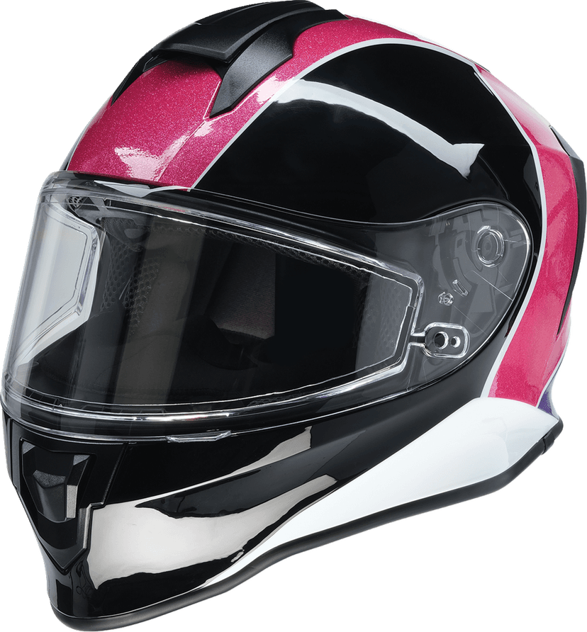 Z1R 0122-0135 Youth Warrant 2.0 Snow Helmet - Fresh Pow - Pink/Purple - Small — image 1 of 7