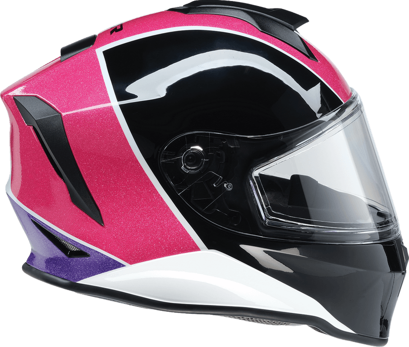 Z1R 0122-0136 Youth Warrant 2.0 Snow Helmet - Fresh Pow - Pink/Purple - Medium — image 5 of 7