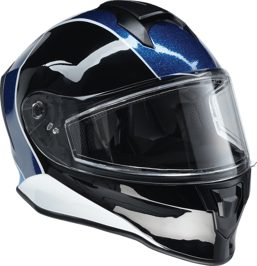Z1R 0122-0138 Youth Warrant 2.0 Snow Helmet - Fresh Pow - Purple/Blue - Small — image 6 of 6