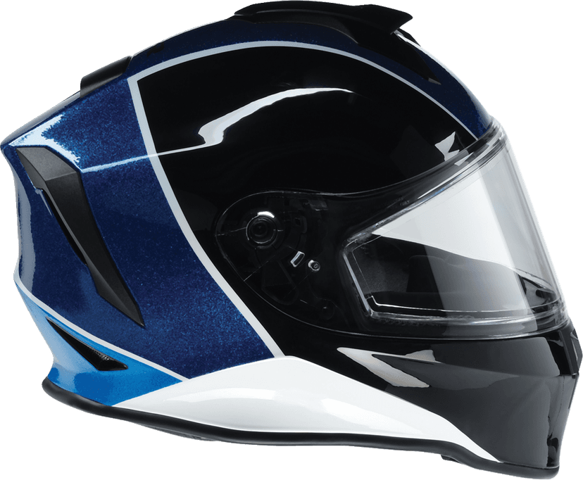 Z1R 0122-0139 Youth Warrant 2.0 Snow Helmet - Fresh Pow - Purple/Blue - Medium — image 5 of 6
