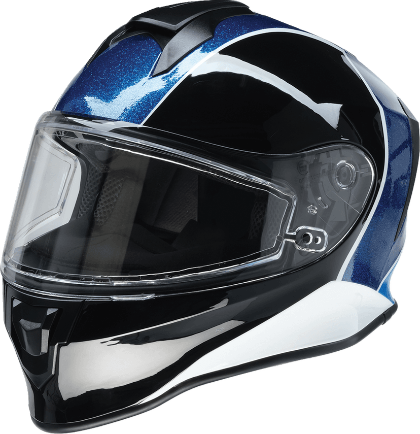 Z1R 0122-0140 Youth Warrant 2.0 Snow Helmet - Fresh Pow - Purple/Blue - Large — image 1 of 6