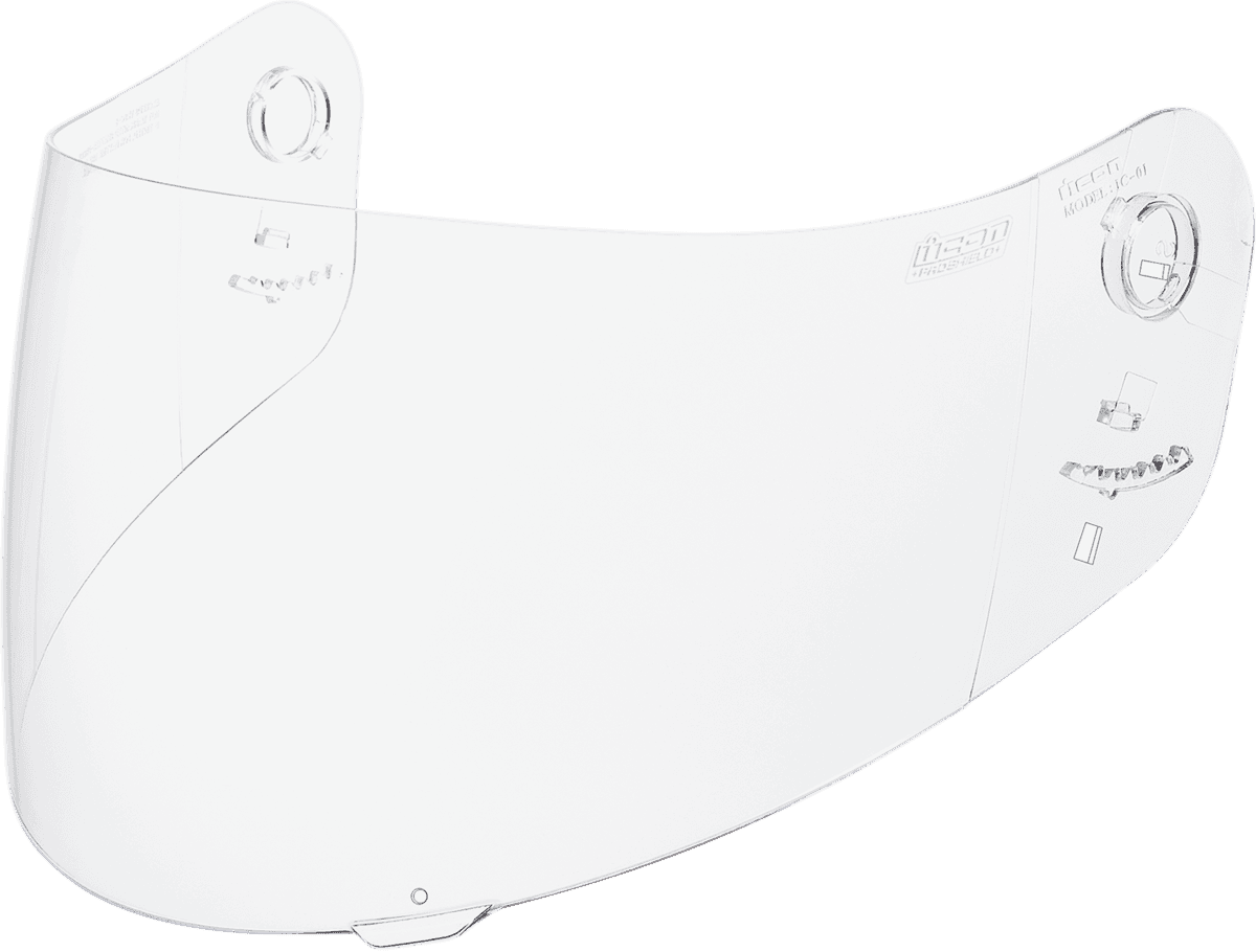 ICON 0130-0215 Proshield™ Shield - Airframe/Alliance/Alliance GT™ - Clear