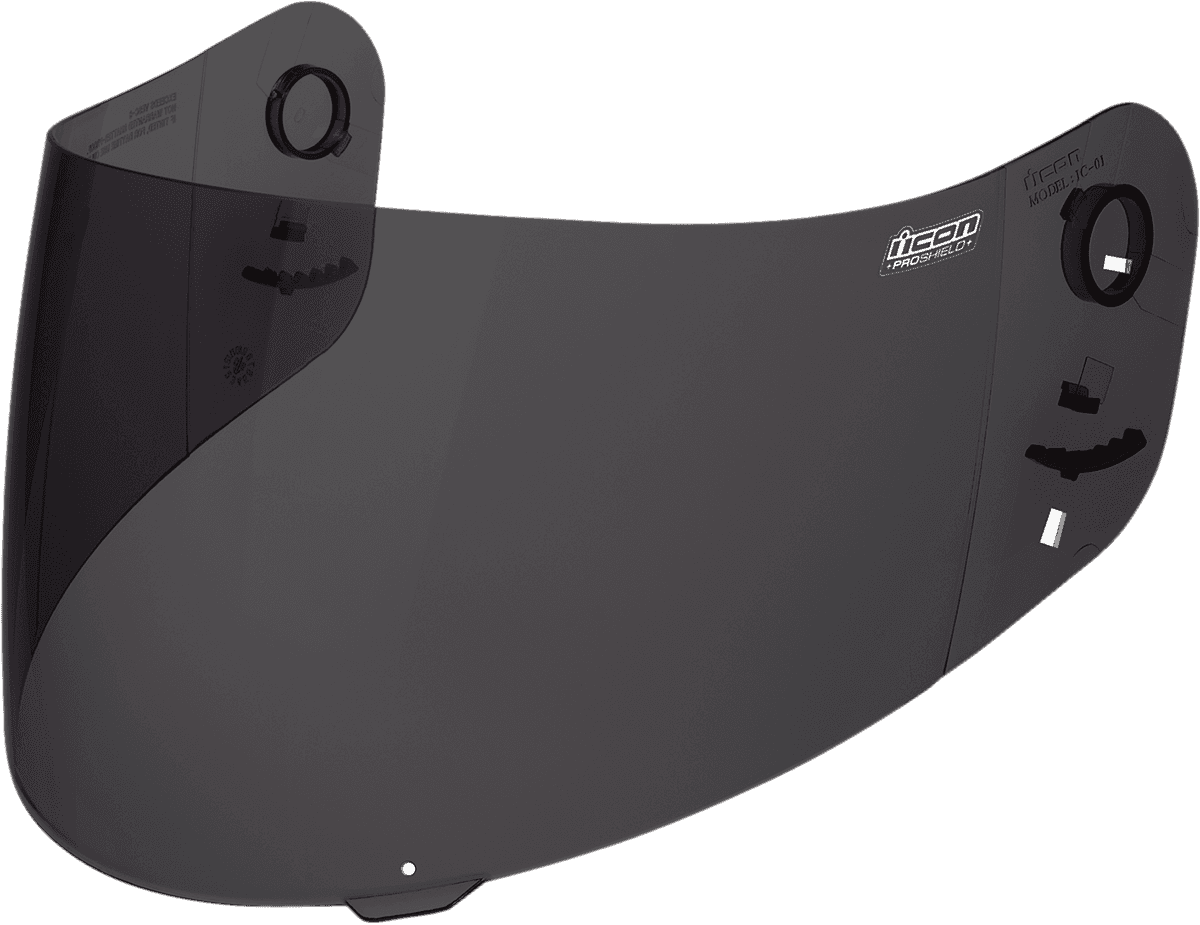 ICON 0130-0389 Proshield™ Shield - Airframe/Alliance/Alliance GT™ - Dark Smoke
