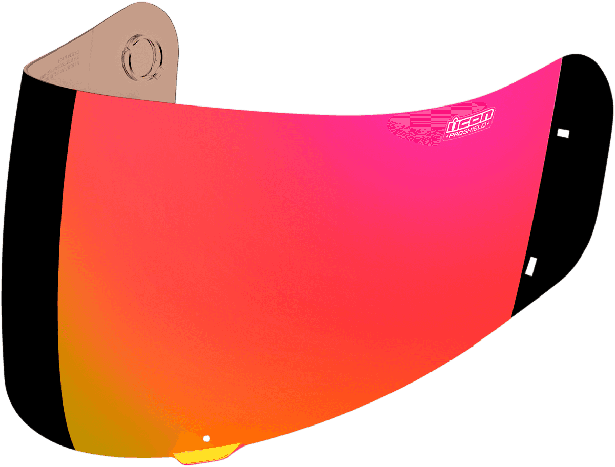 ICON 0130-0639 Proshield™ Shield - Airframe/Alliance/Alliance GT™ - RST Red