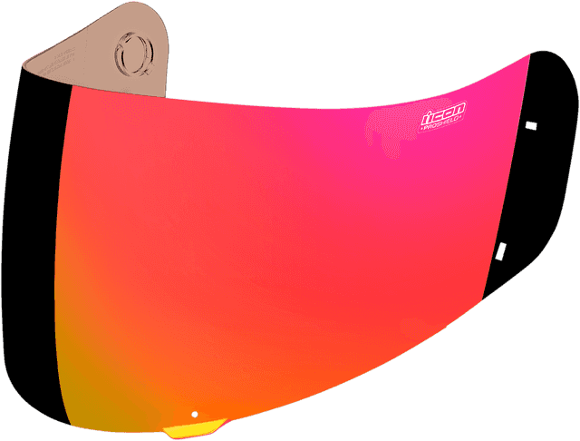 ICON 0130-0639 Proshield™ Shield - Airframe/Alliance/Alliance GT™ - RST Red