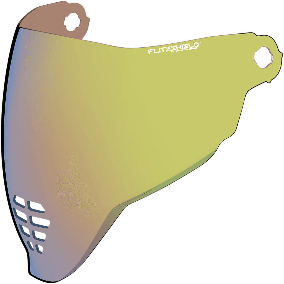 ICON 0130-0782 FliteShield™ Shield - Airflite™ - RST Dark Gold