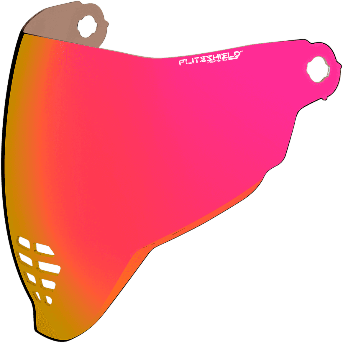 ICON 0130-0783 FliteShield™ Shield - Airflite™ - RST Red