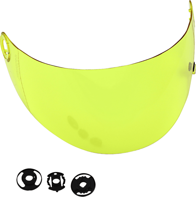 BILTWELL 0130-0954 Gringo S Shield - Gen 2 - Flat - Yellow — image 2 of 6