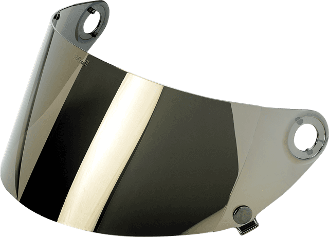 BILTWELL 0130-0956 Gringo S Shield - Gen 2 - Flat - Gold Mirror — image 1 of 6