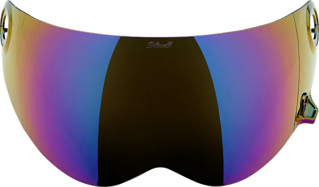 BILTWELL 0130-0962 Lane Splitter Shield - Gen 2 - Rainbow Mirror — image 3 of 6