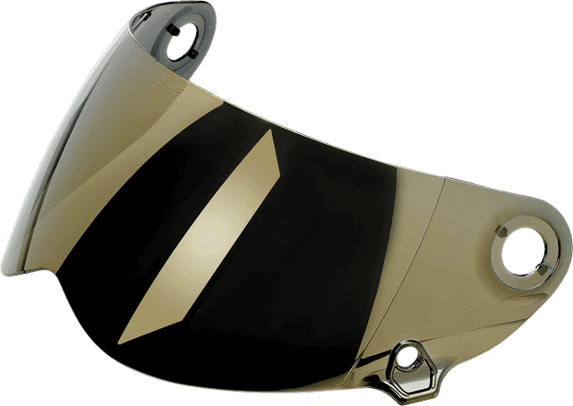 BILTWELL 0130-0963 Lane Splitter Shield - Gen 2 - Gold Mirror — image 1 of 6