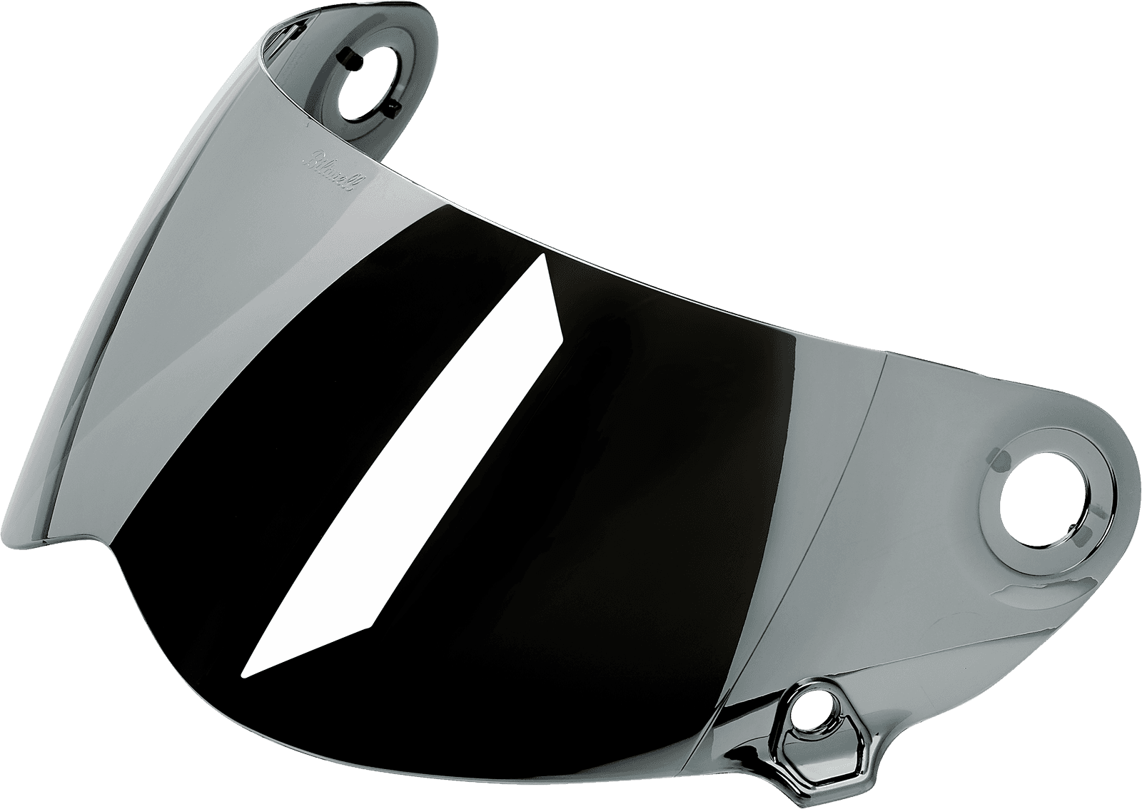 BILTWELL 0130-0964 Lane Splitter Shield - Gen 2 - Chrome Mirror