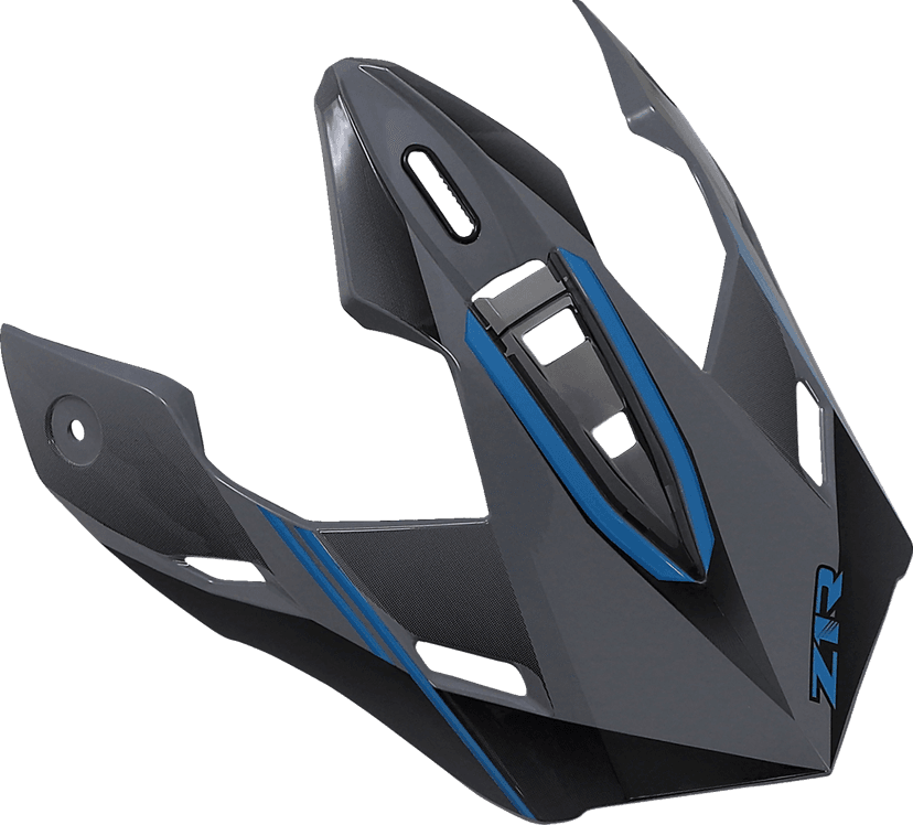 Z1R 0130-0987 Range Visor Kit - Bladestorm - Gray/Black/Blue