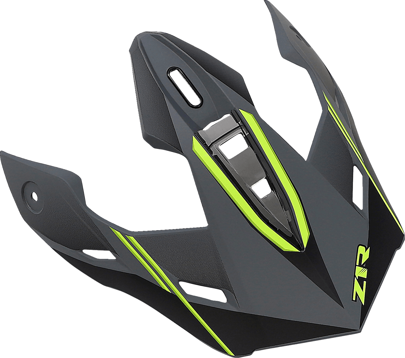 Z1R 0130-0988 Range Visor Kit - Bladestorm - Gray/Black/Hi-Viz Yellow