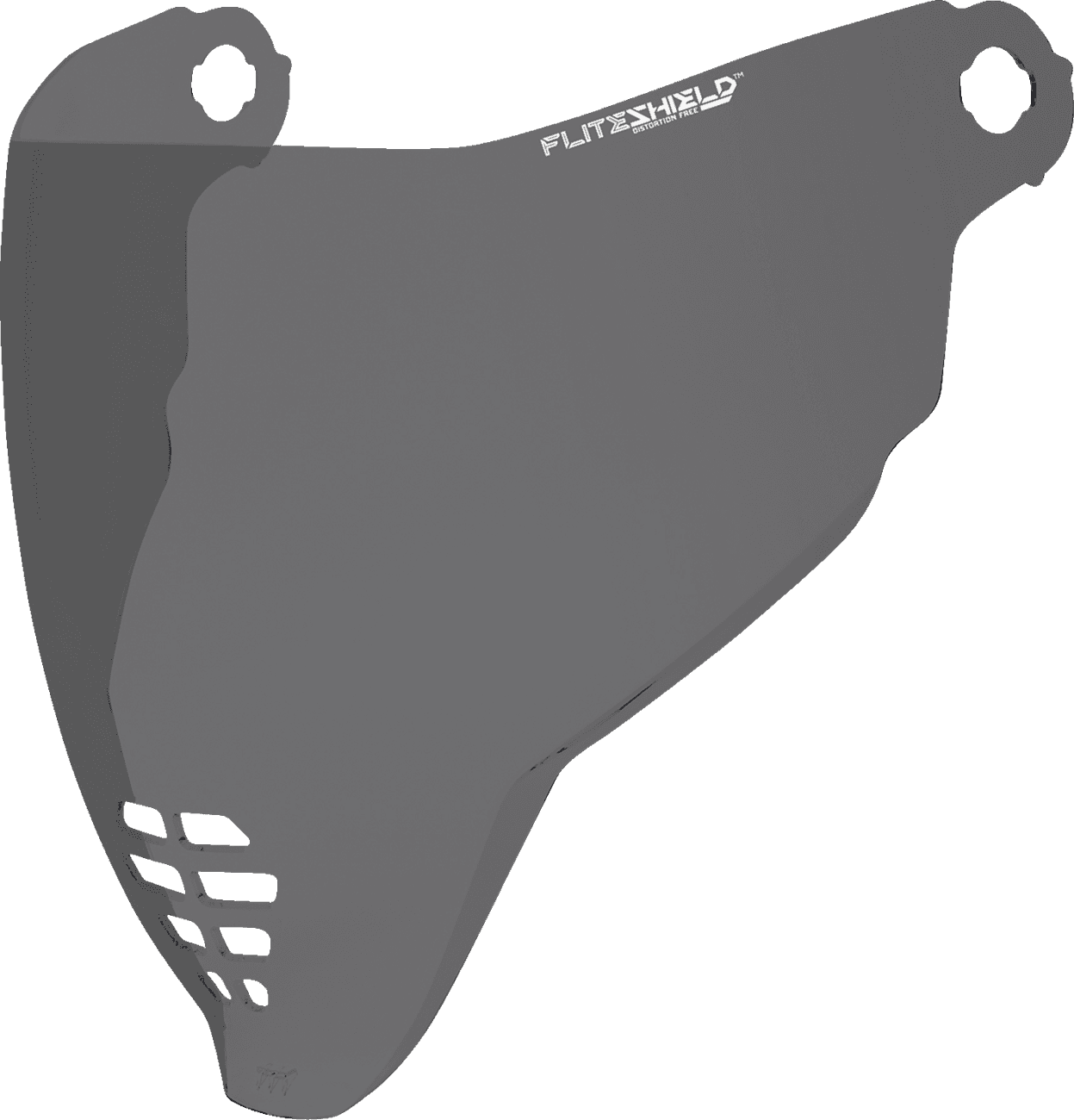 ICON 0130-1076 FliteShield™ Shield - Airflite™ - 22.06 - Dark Smoke