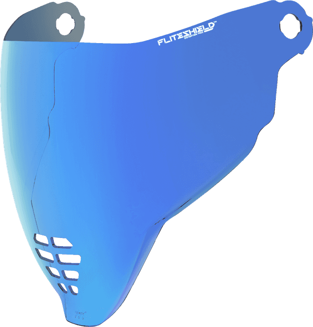 ICON 0130-1080 FliteShield™ Shield - Airflite™ - 22.06 - RST Blue
