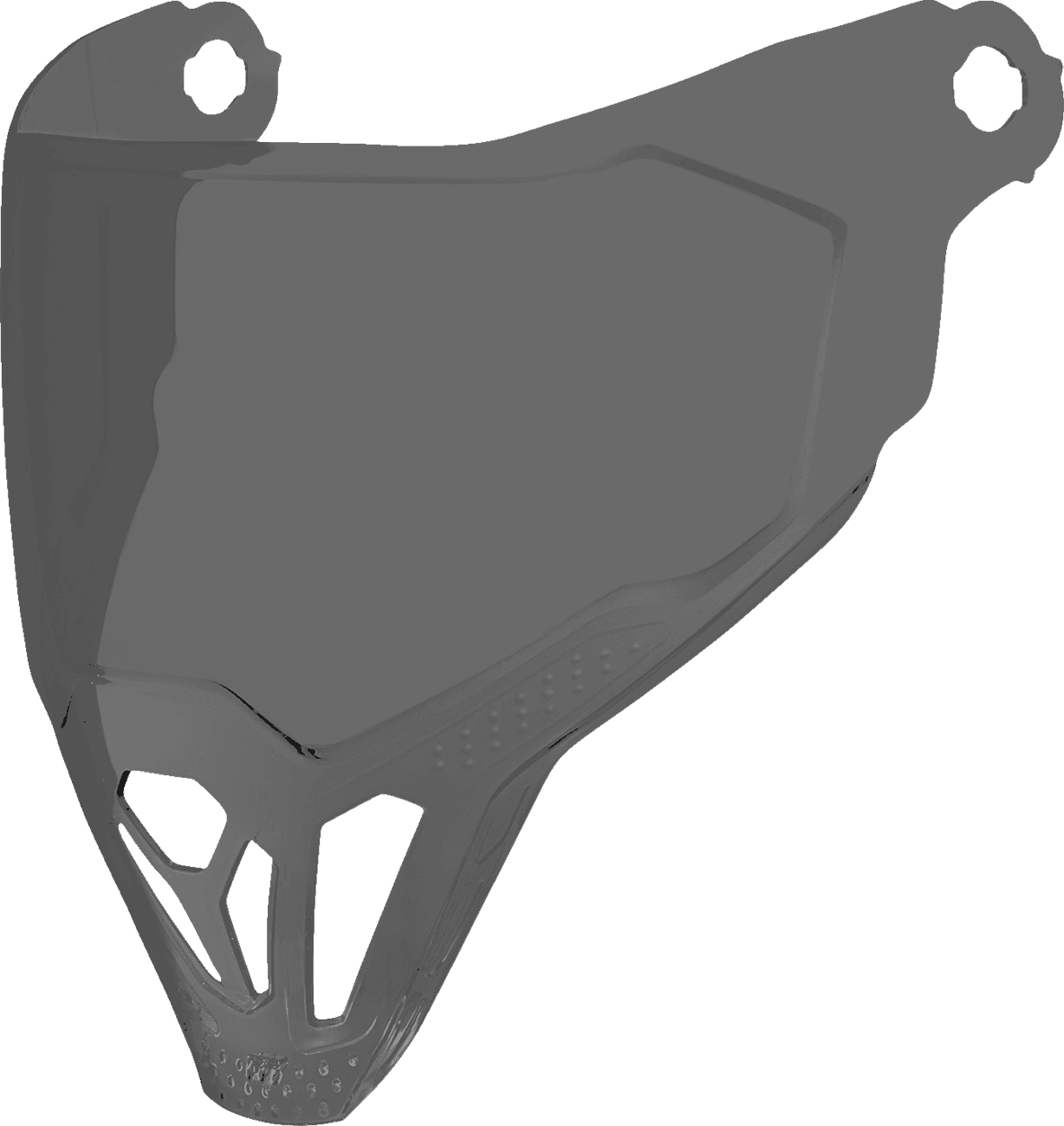 ICON 0130-1086 ForceShield™ Shield - Airflite™ - 22.06 - Dark Smoke