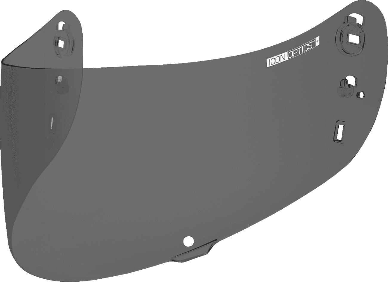 ICON 0130-1155 Optics™ Shield - Airframe Pro/Airform/Airmada™- 22.06 - Dark Smoke