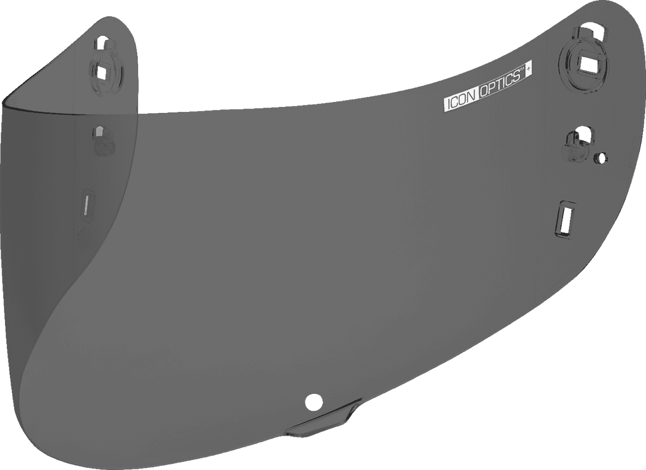 ICON 0130-1155 Optics™ Shield - Airframe Pro/Airform/Airmada™- 22.06 - Dark Smoke