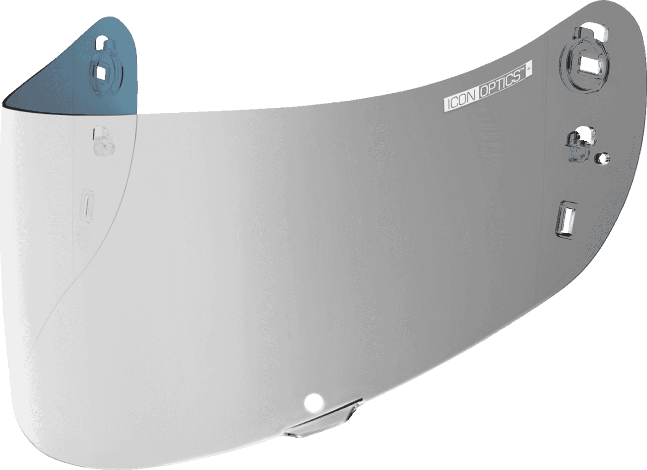 ICON 0130-1157 Optics™ Shield - Airframe Pro/Airform/Airmada™ - 22.06 - RST Silver