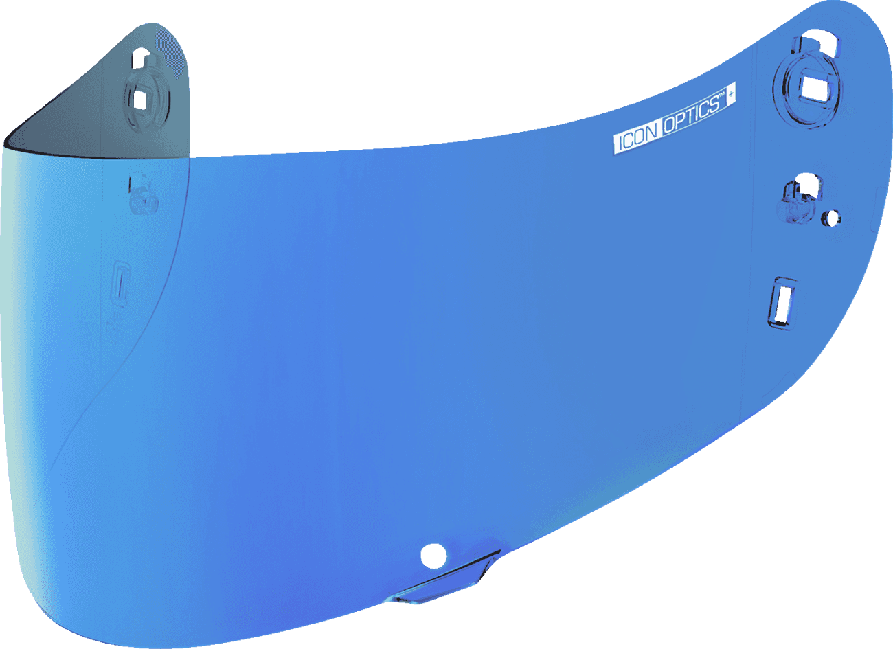 ICON 0130-1160 Optics™ Shield - Airframe Pro/Airform/Airmada™ - 22.06 - RST Blue