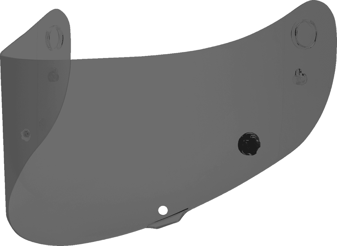 ICON 0130-1164 Optics™ Tracshield™ - Airmada/Airframe Pro/Airform™ - 22.06 - Dark Smoke